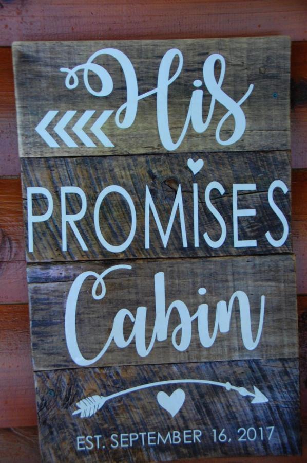 His Promises Cabin Pigeon Forge Buitenkant foto